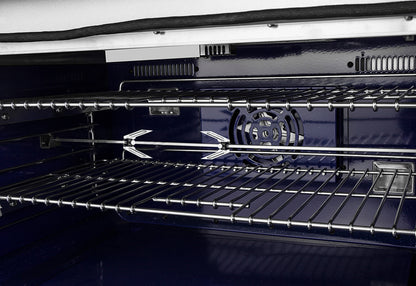 Cocina independiente de combustible dual Forno Capriasca de 48 pulgadas, 8 quemadores y horno de convección real