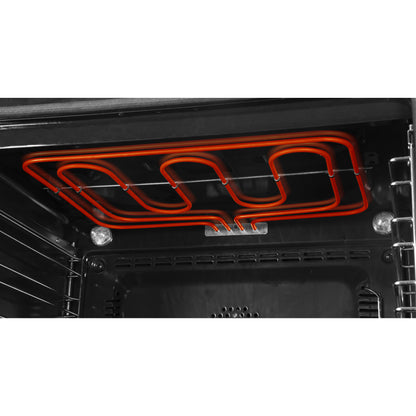 Cocina independiente Forno Lazio de 30 pulgadas con doble combustible, 4 quemadores y horno de convección real