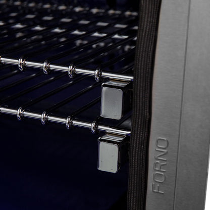 Cuisinière à gaz autonome Forno Massimo de 48 pouces, 8 brûleurs, four à convection véritable