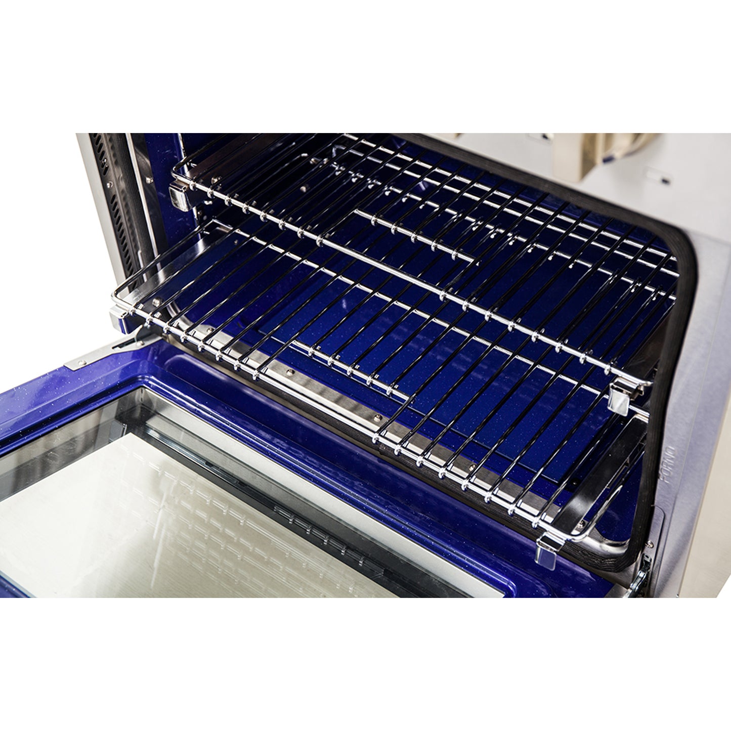 Cuisinière à gaz autonome Forno Massimo de 48 pouces, 8 brûleurs, four à convection véritable