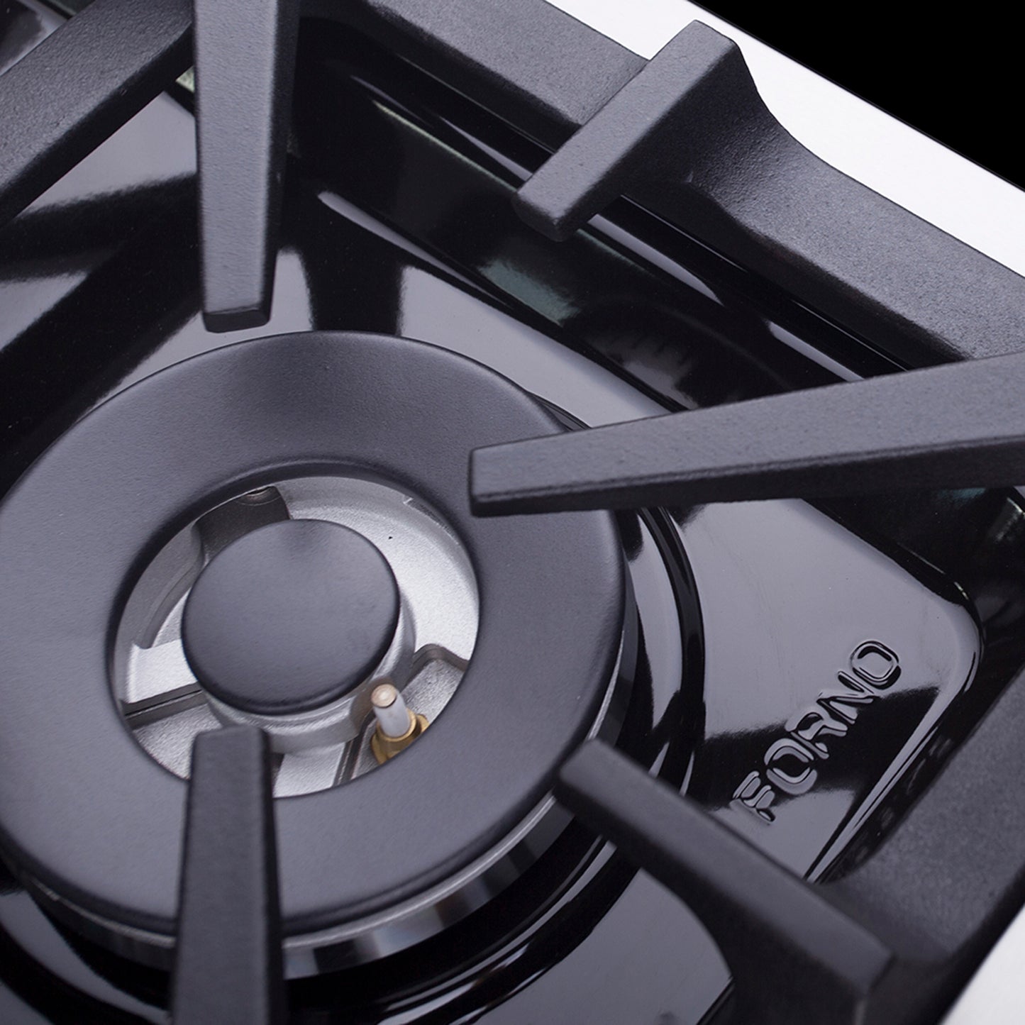 Cuisinière à gaz autonome Forno Massimo de 48 pouces, 8 brûleurs, four à convection véritable