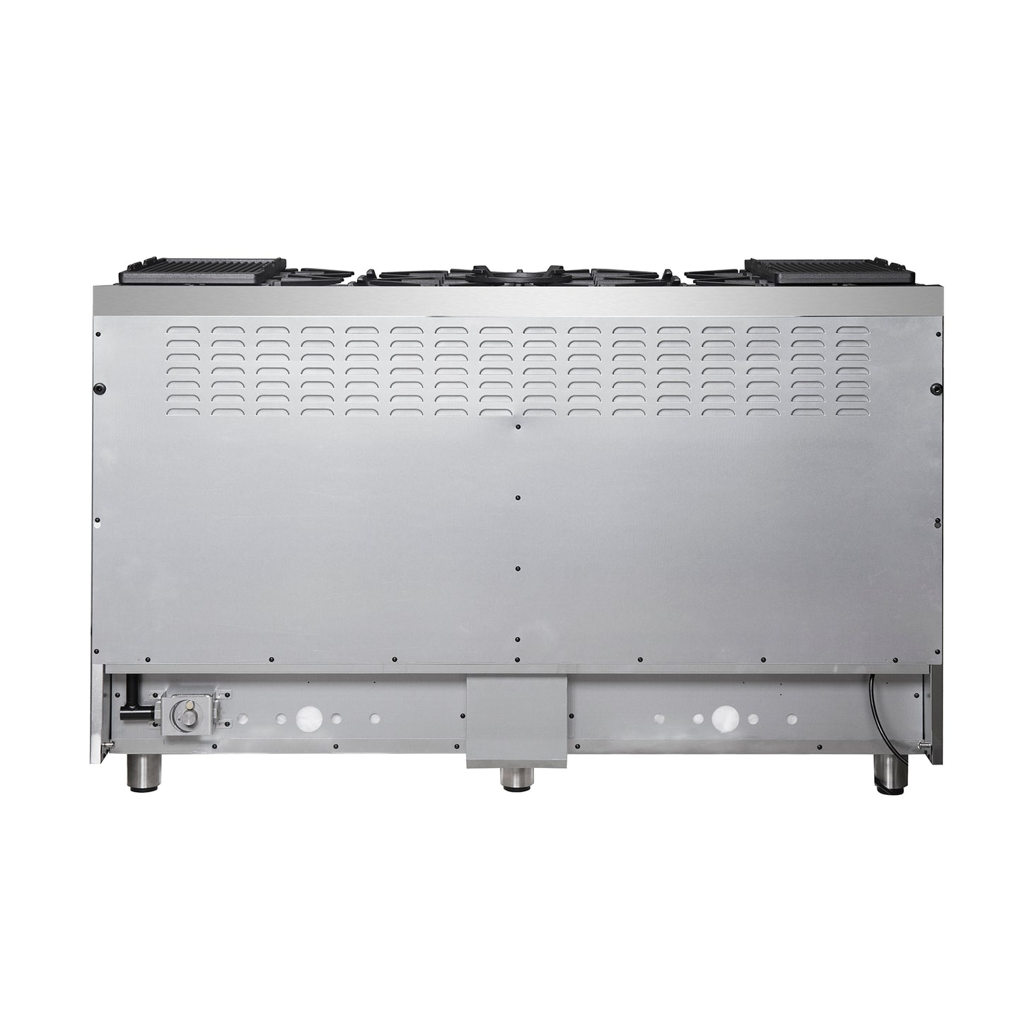 Cuisinière à gaz autonome Forno Massimo de 60 pouces, 10 brûleurs, four à convection véritable