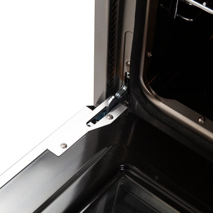 Cocina a gas independiente Forno Galiano de 36 pulgadas, acero inoxidable, 6 quemadores, de bajo consumo