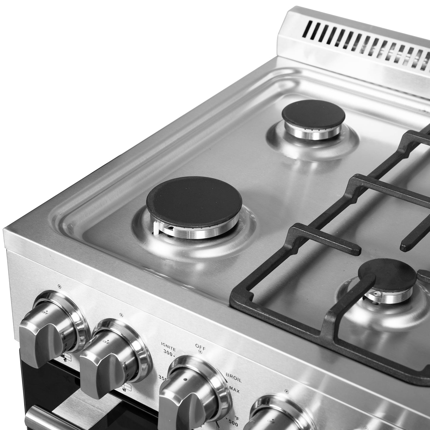 Cuisinière à gaz autonome Forno Lamazze de 20 pouces, design compact et écoénergétique