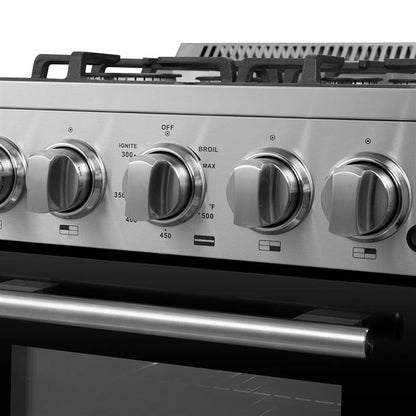 Cuisinière à gaz autonome Forno Lamazze de 20 pouces, design compact et écoénergétique