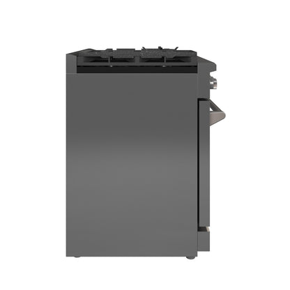 Cocina a gas independiente Forno Lazio de 30 pulgadas, 4 quemadores, horno de convección, de bajo consumo