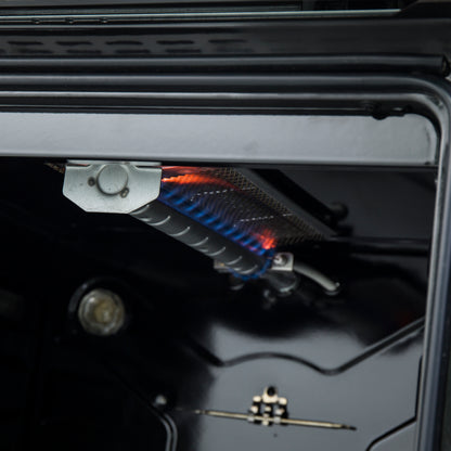 Cocina a gas independiente Forno Breno de 24 pulgadas, enchufe incluido, eficiencia energética