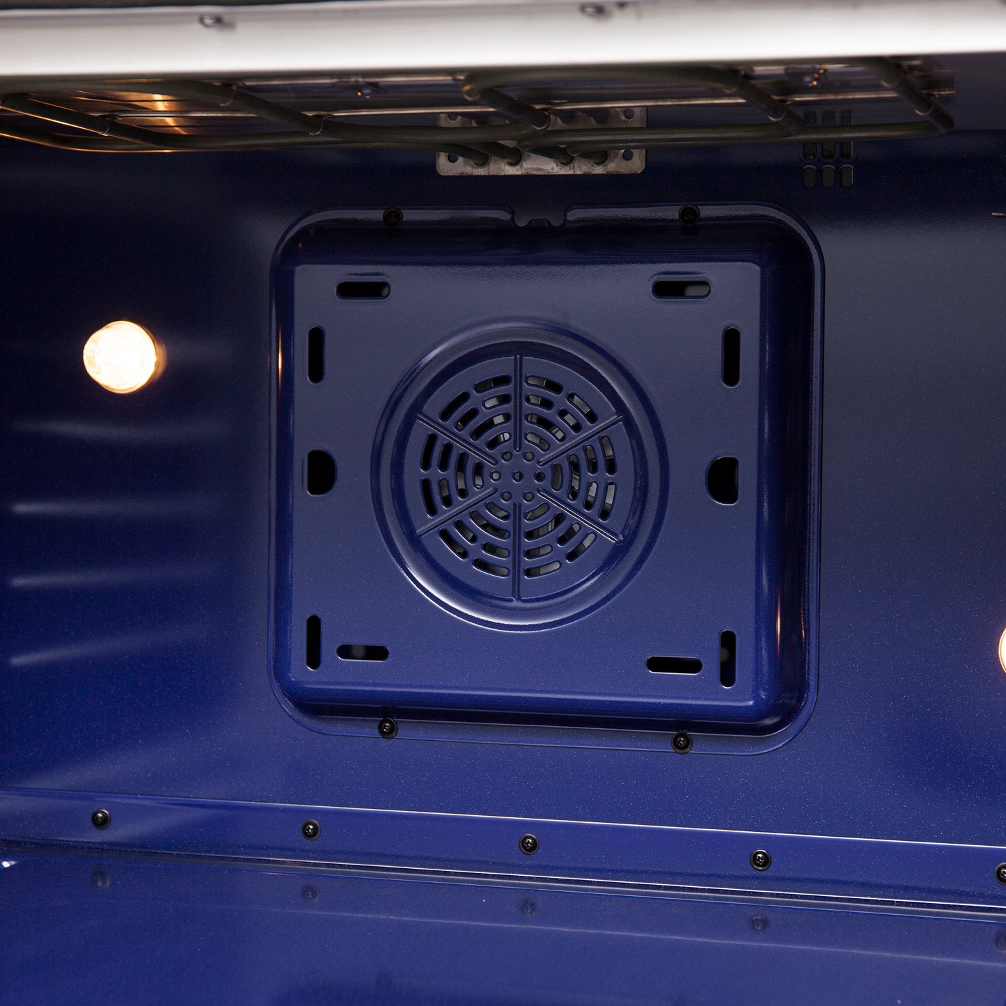 Cuisinière bi-énergie autonome Forno Massimo de 36 pouces avec portes françaises, 6 brûleurs et four à convection véritable