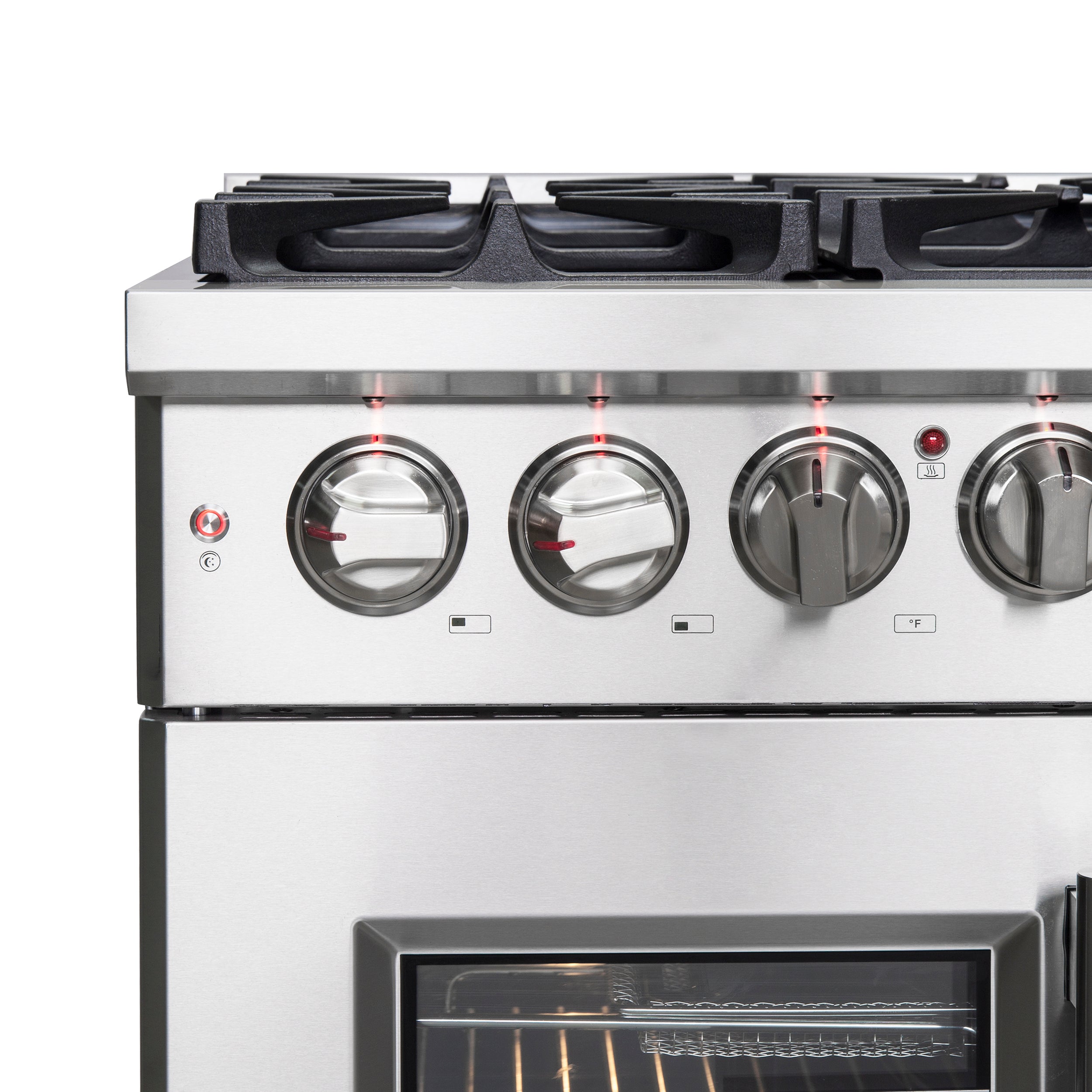 Forno Massimo 36-Inch Freestanding French Door Dual Fuel Range, 6
