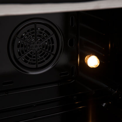 Cocina independiente de combustible dual con puerta francesa de 36" Forno Galiano