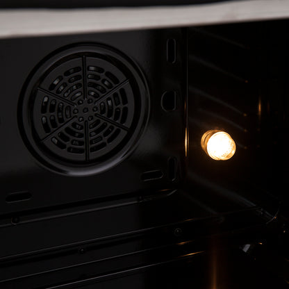 Cocina independiente de combustible dual con puerta francesa de 36" Forno Galiano