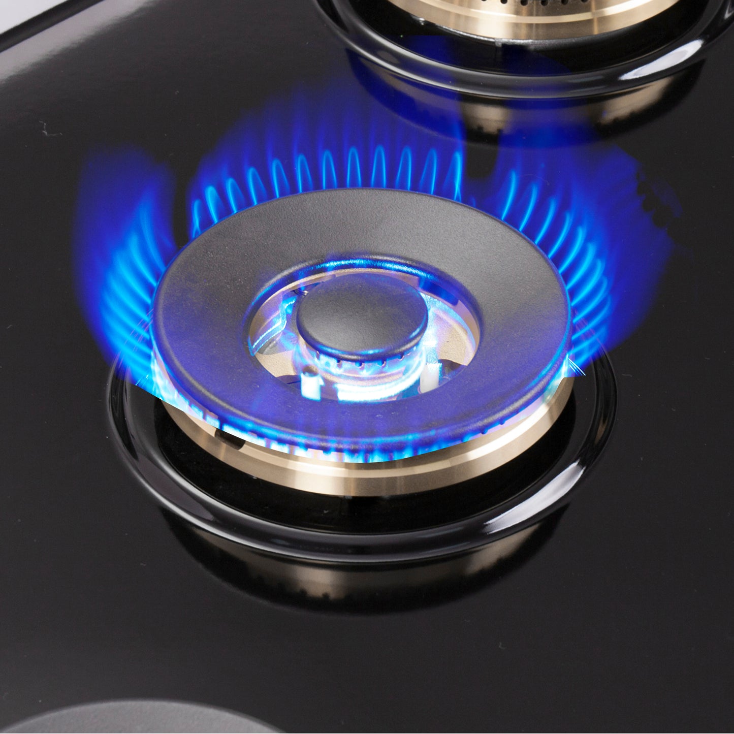 Cocina independiente Forno Capriasca de 30 pulgadas con puerta francesa, doble combustible, 4 quemadores y horno de convección real