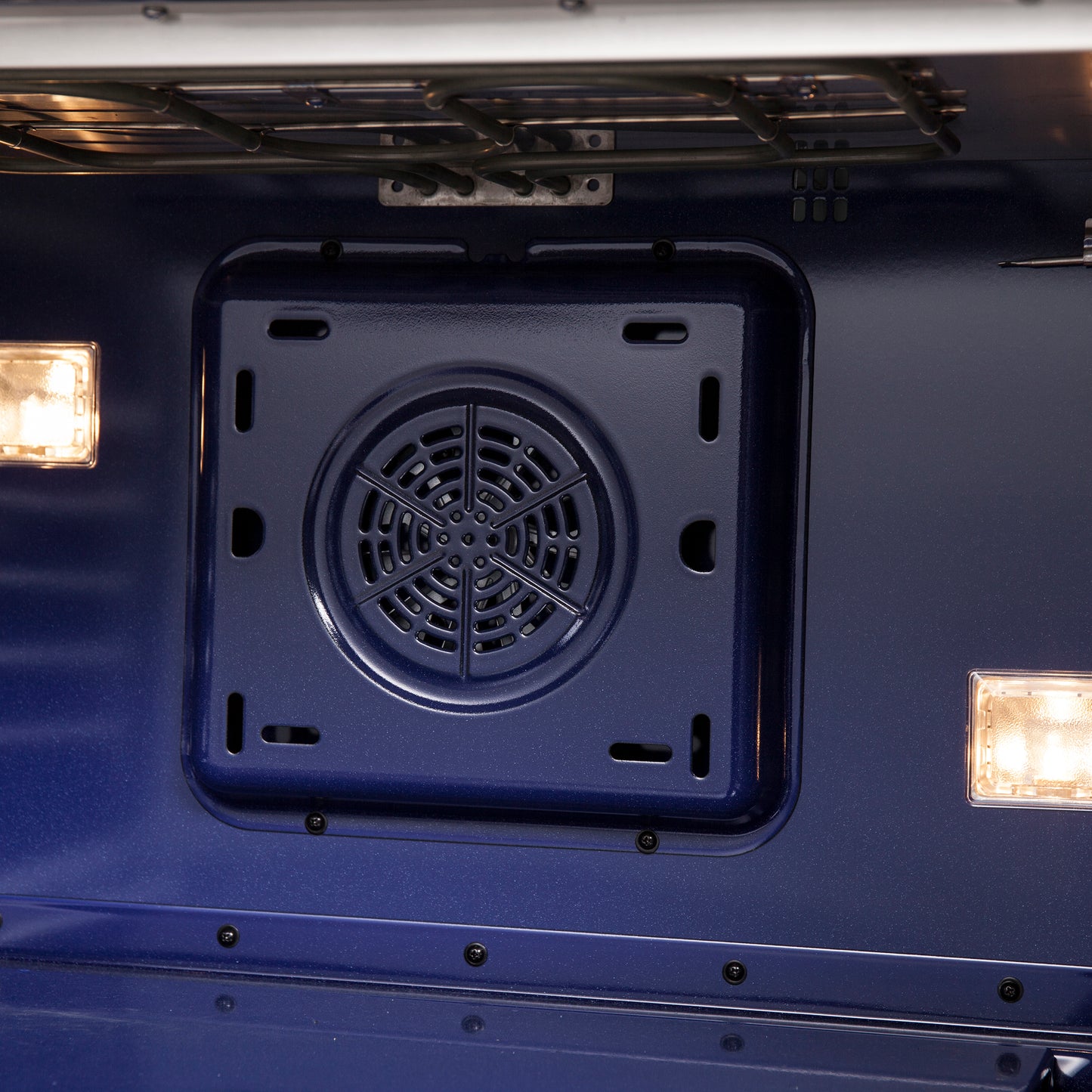 Cocina independiente Forno Capriasca de 36 pulgadas con puerta francesa, doble combustible, 6 quemadores y horno de convección real