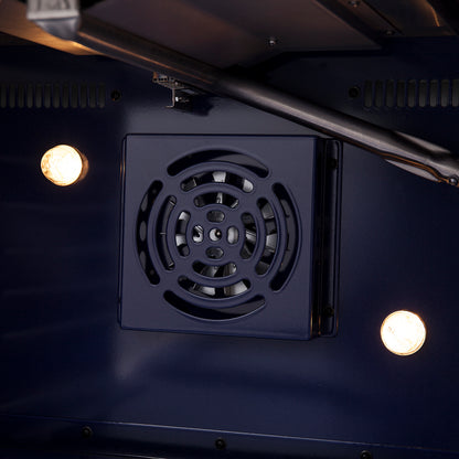 Cuisinière à gaz autonome à portes françaises Forno Massimo de 48 pouces, 8 brûleurs, four à convection, écoénergétique