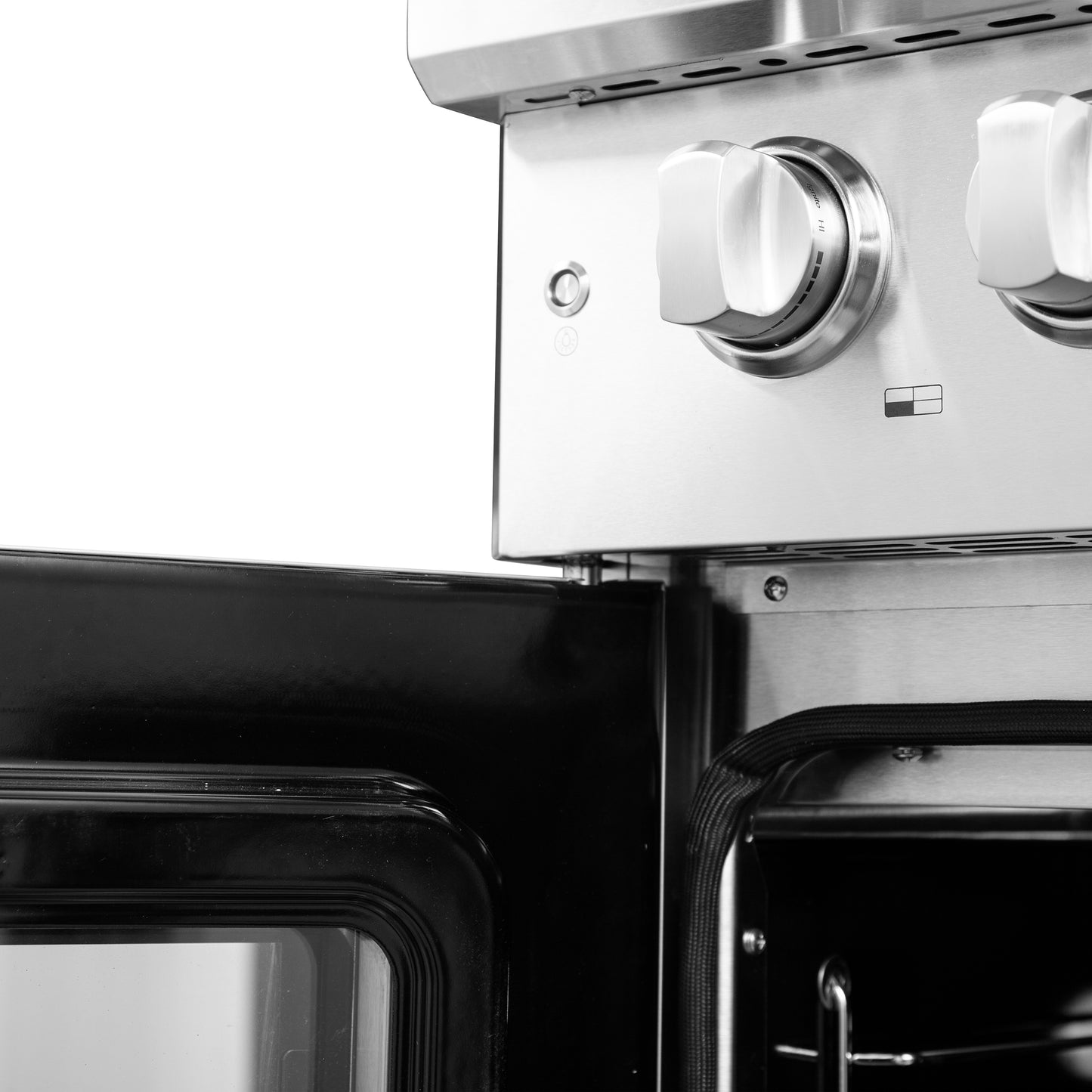 Cuisinière à gaz autonome à portes françaises Forno Galiano de 30 pouces, 4 brûleurs, four à convection, écoénergétique