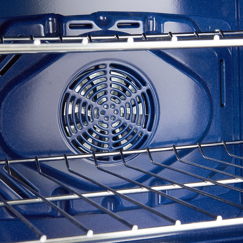 Cuisinière à induction encastrée Forno Leonardo Espresso de 30 pouces, blanche, four à convection, 5 zones de cuisson, panneau de commande tactile