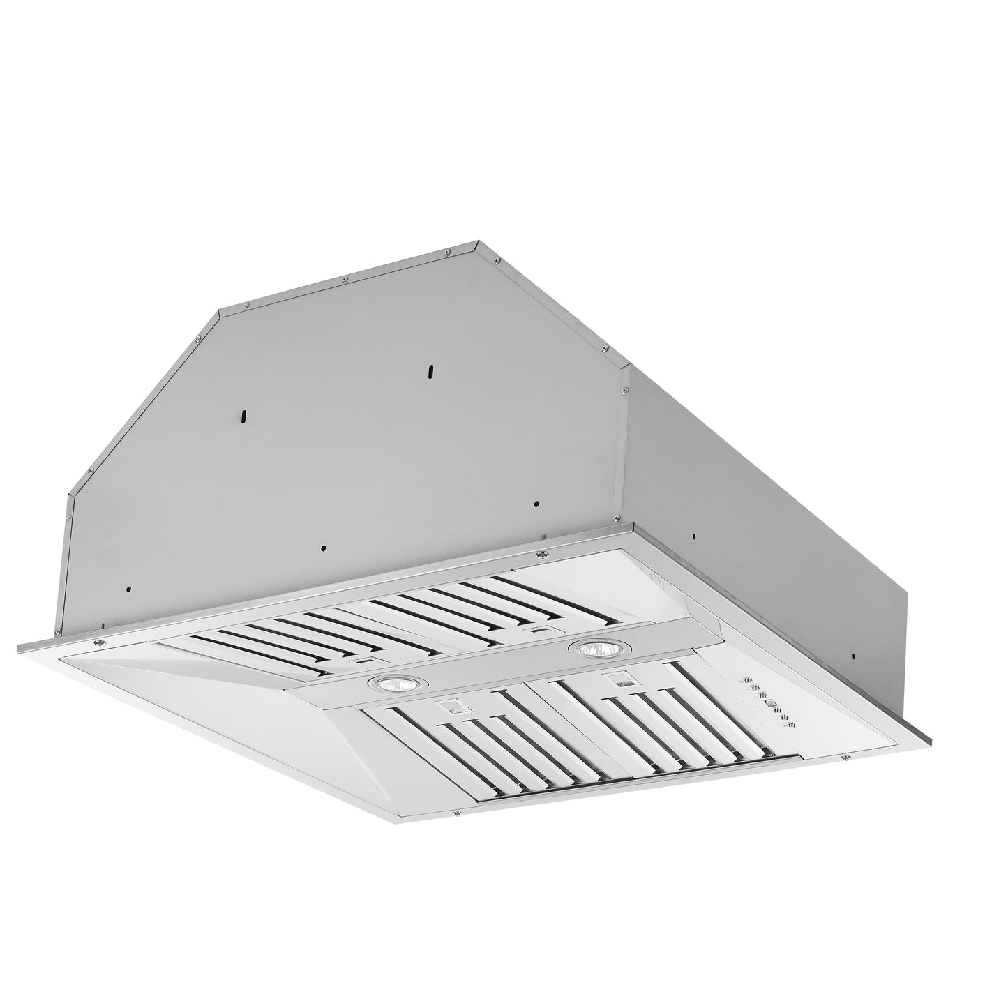 Campana extractora insertable Forno Altilia de 30 pulgadas, acero inoxidable, iluminación LED, filtros deflectores
