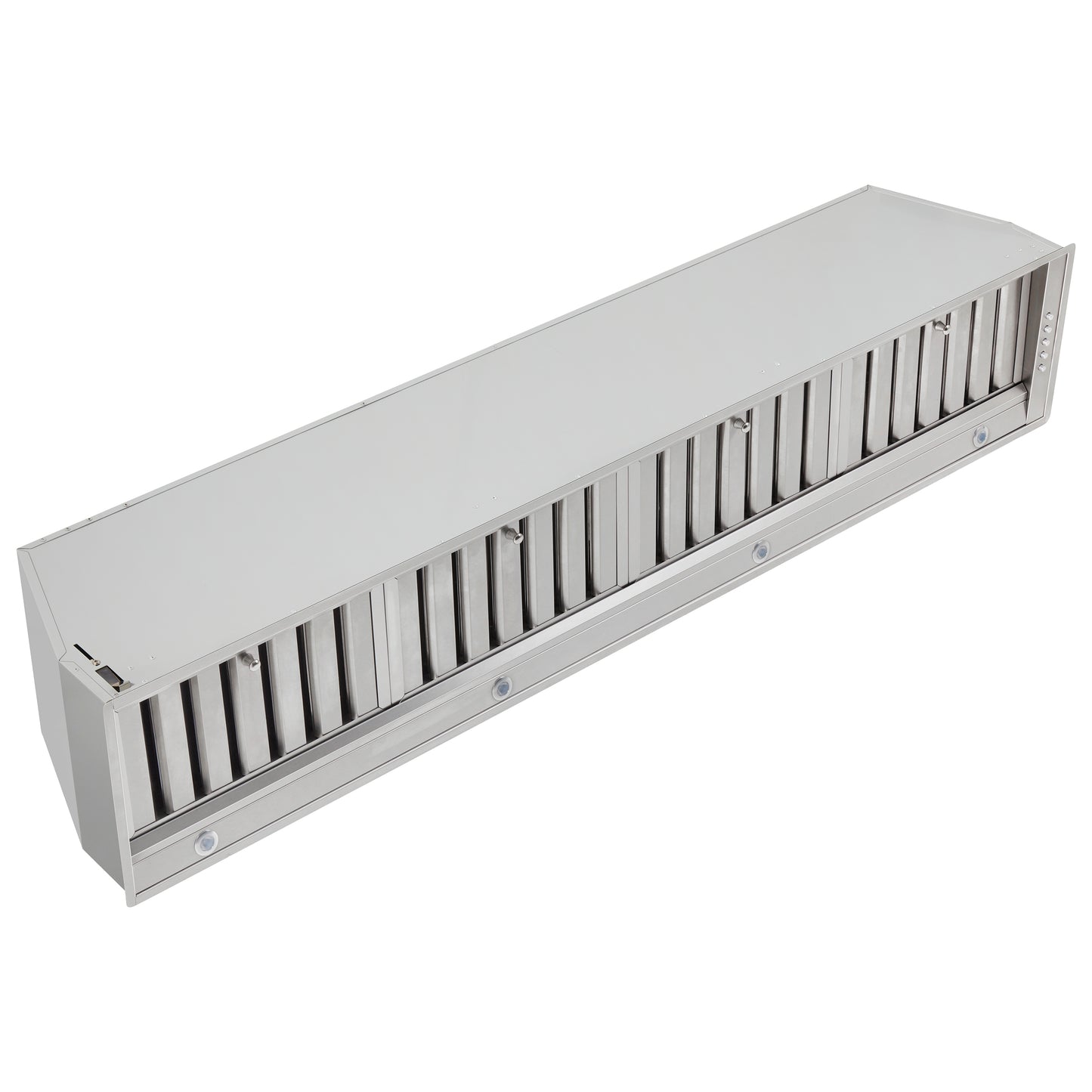 Campana extractora empotrada Forno Frassanito de 60 pulgadas, filtros deflectores de acero inoxidable, iluminación LED