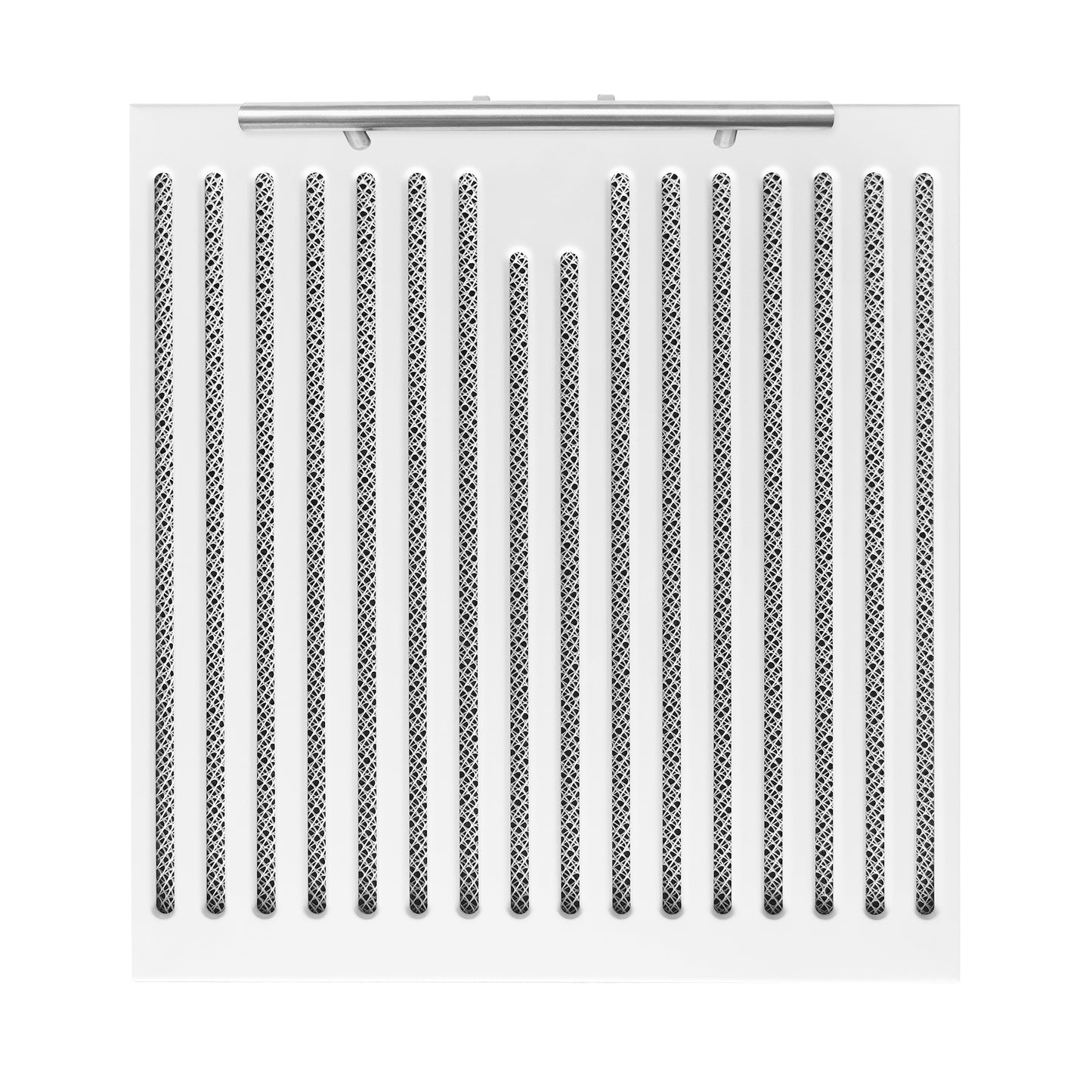 Campana extractora Forno Bari Espresso de 30 pulgadas, color blanco, 600 CFM, iluminación LED, filtros deflectores aptos para lavavajillas, control de ventilador de 3 velocidades