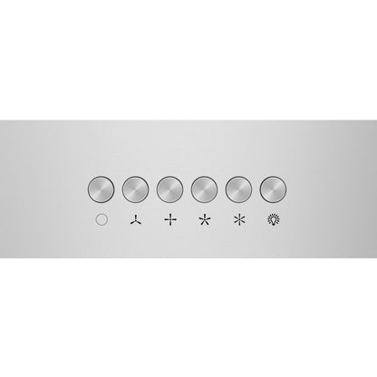 Hotte Aspirante Sous Armoire Forno Bari Espresso 30 Pouces, Acier Inoxydable, 400 CFM, Éclairage LED, Filtres À Chicane Compatibles Lave-Vaisselle, Commande De Ventilateur 4 Vitesses