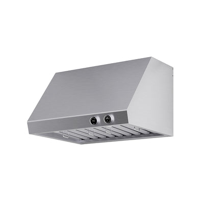 Campana extractora de pared Forno Biagio de 30 pulgadas, acero inoxidable, resistente