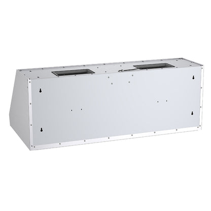 Campana extractora de pared Forno Biagio de 48 pulgadas, acero inoxidable, resistente