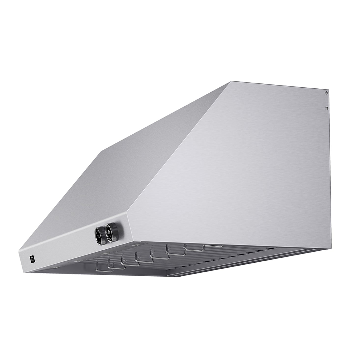 Campana extractora de pared Forno Biagio de 48 pulgadas, acero inoxidable, resistente