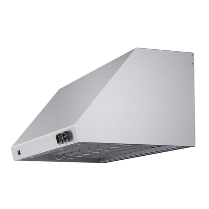 Campana extractora de pared Forno Biagio de 48 pulgadas, acero inoxidable, resistente