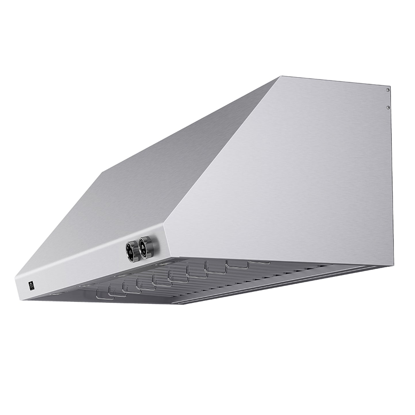 Hotte de cuisinière murale Forno Biagio de 60 pouces, acier inoxydable, robuste