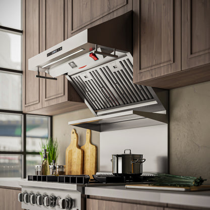 Campana extractora de pared Forno Savona de 30 pulgadas, filtros deflectores y protector contra salpicaduras incluido