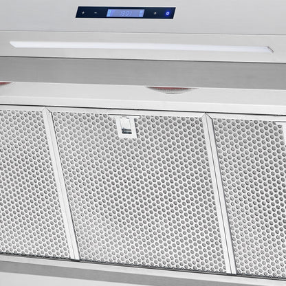 Campana extractora de pared Forno Savona de 60 pulgadas, filtros híbridos, protector contra salpicaduras incluido