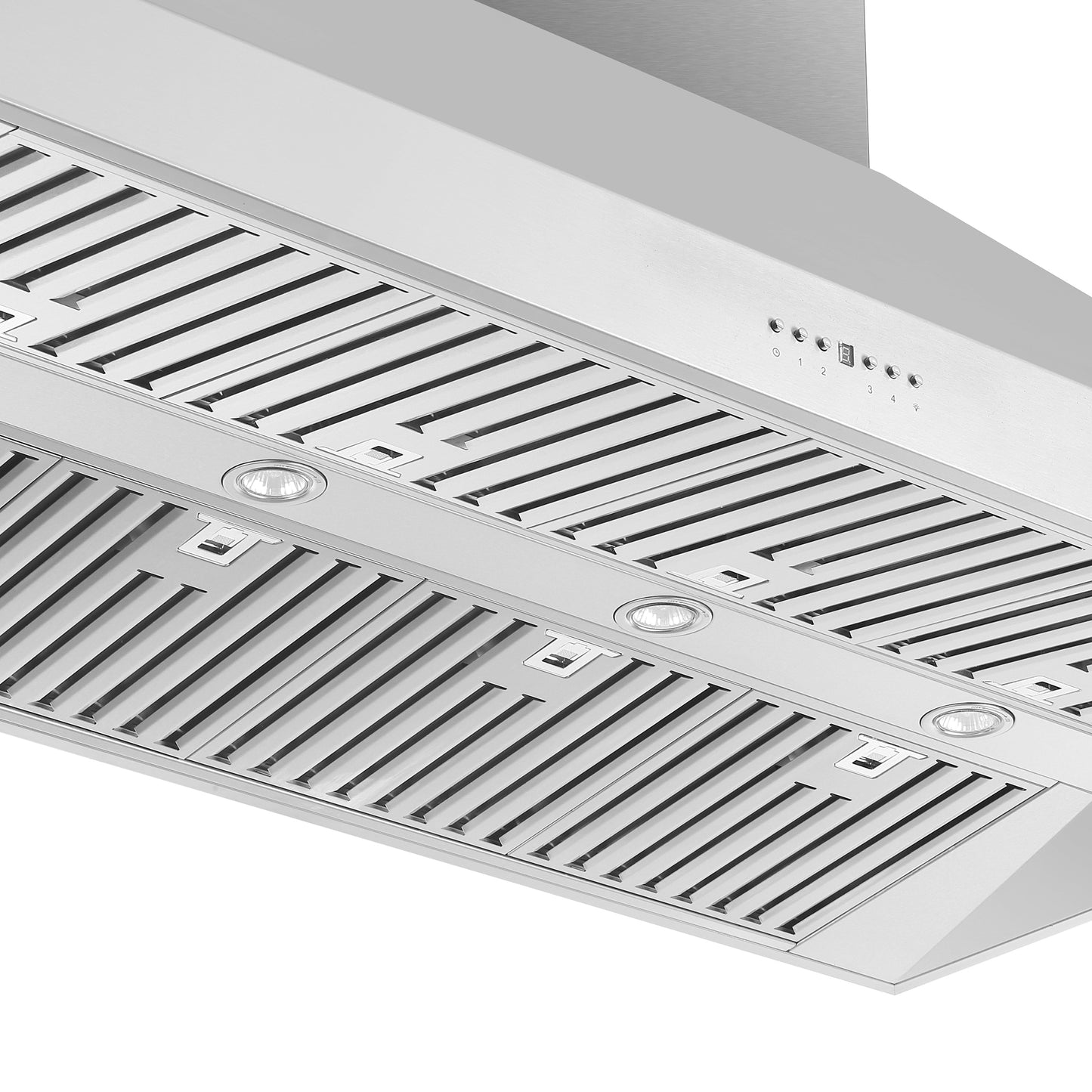 Campana extractora de pared Forno Orvieto de 60 pulgadas, iluminación LED, resistente, acero inoxidable