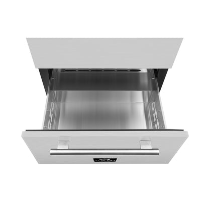 Enfriador de vinos y bebidas Forno Celano de 30 pulgadas con dos zonas de refrigeración, 21.3 pies cúbicos, acero inoxidable