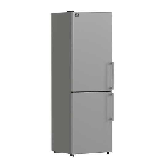 Forno Guardia 24-Inch Bottom Freezer Refrigerator, Left Swing, 10.8 cu.ft, ENERGY STAR Certified - Forno Appliances