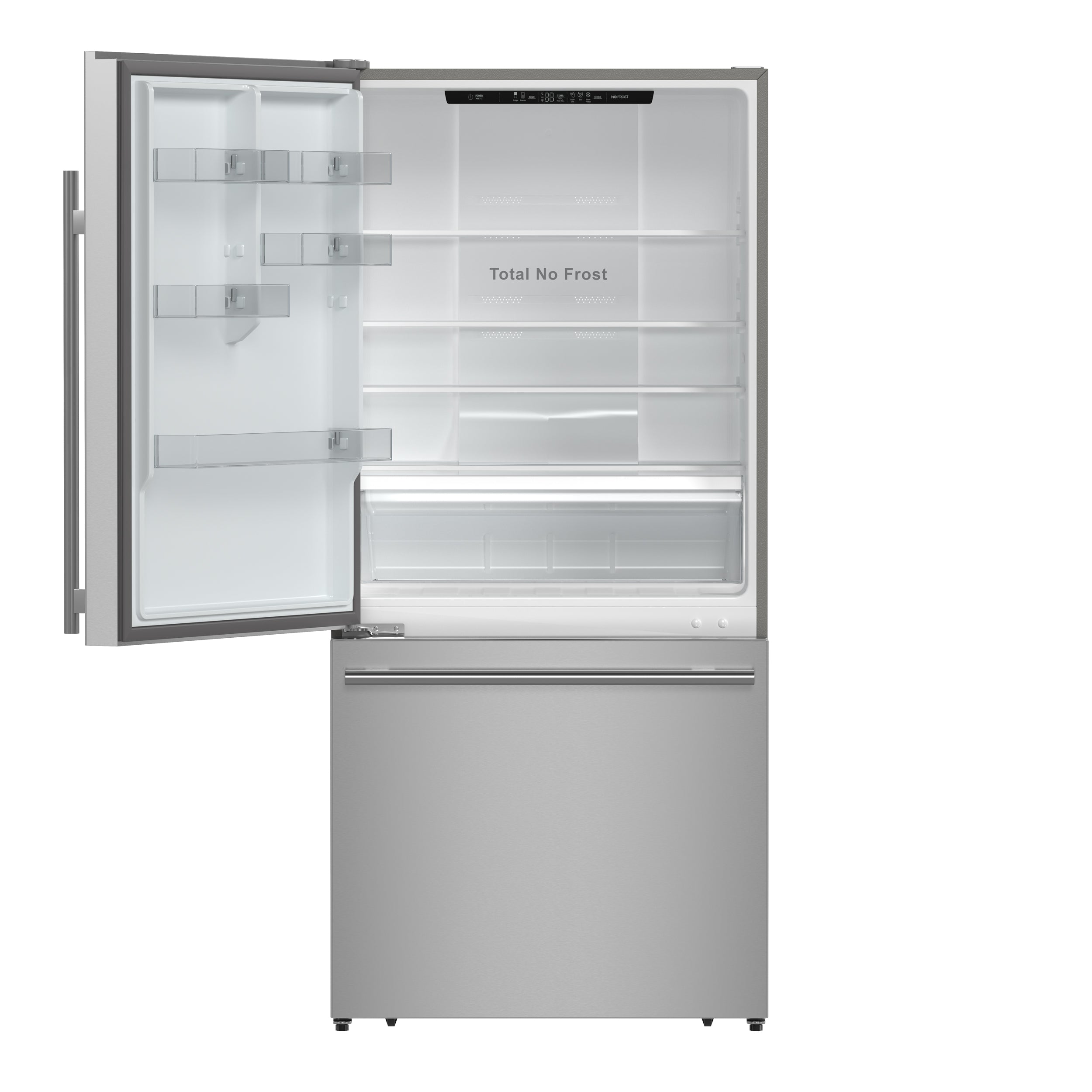 Forno Milano Espresso 31-Inch Stainless Steel Bottom Freezer