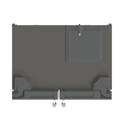 Forno Salerno 33-Inch Side-by-Side Stainless Steel Refrigerator, 15.6 cu.ft, ENERGY STAR Certified