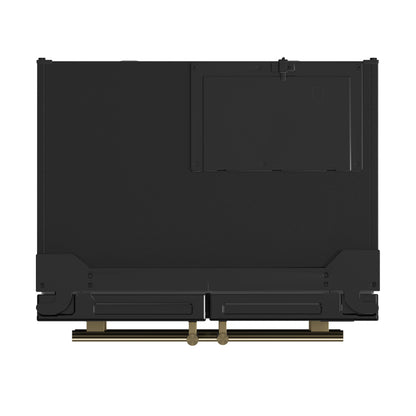 Refrigerador Forno Moena Espresso de 36 pulgadas, color negro, con puerta francesa, 19.2 pies cúbicos, antiescarcha, máquina de hielo automática, certificación ENERGY STAR