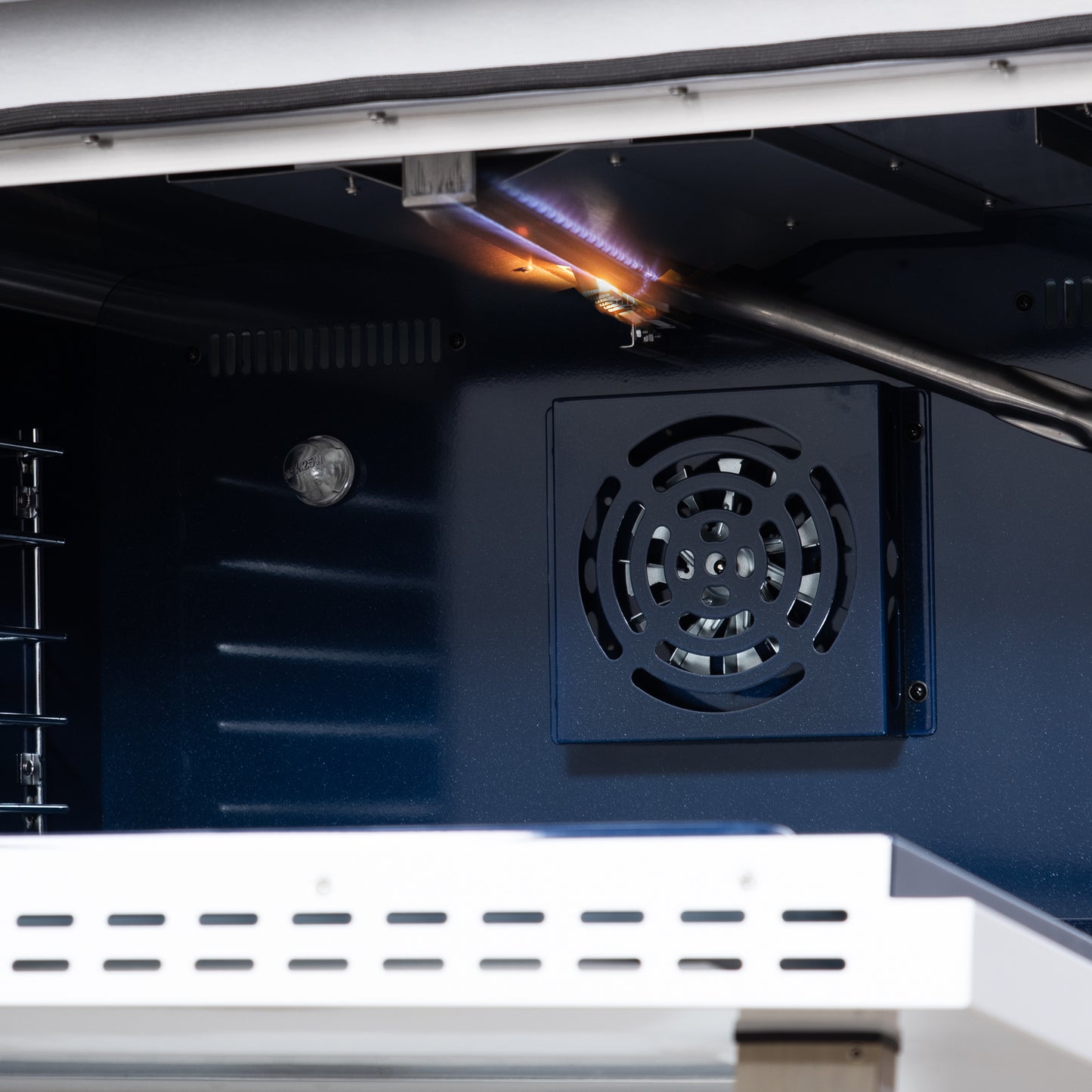 Cuisinière à gaz autonome blanche Forno Massimo de 36 pouces, 6 brûleurs scellés, four à convection, écoénergétique