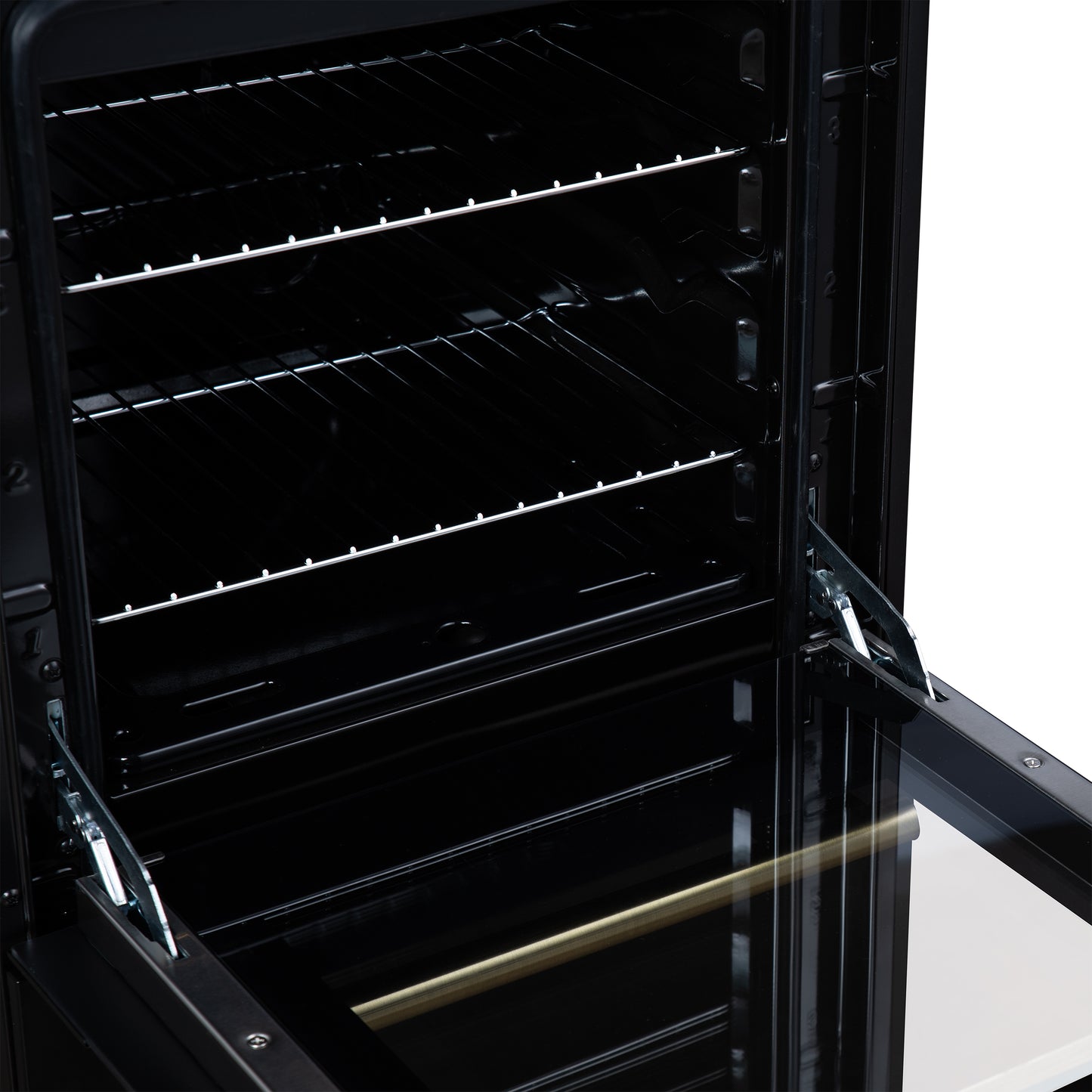 Cuisinière à gaz autonome Forno Lamazze de 20 pouces, noire, design compact