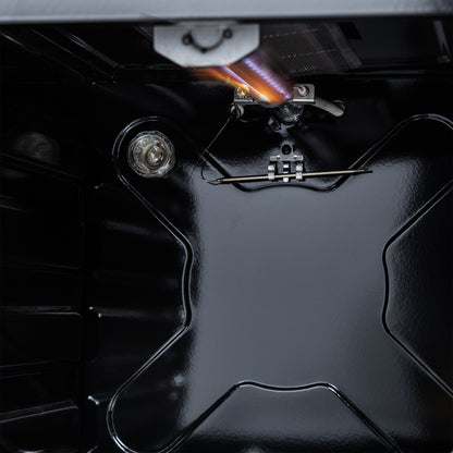 Cocina a gas independiente Forno Lamazze de 20 pulgadas en color blanco, diseño compacto