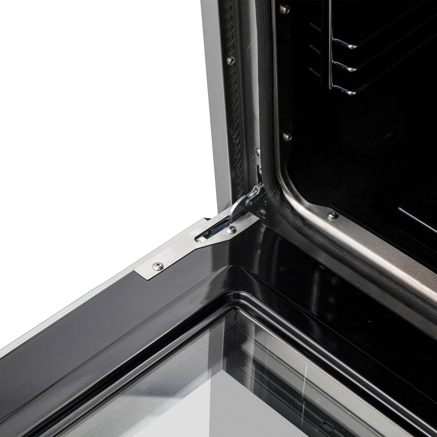 Cocina a gas FORNO Giovanni de 30 pulgadas, acero inoxidable, 5 quemadores, 67,000 BTU, horno de convección de 4.32 pies cúbicos