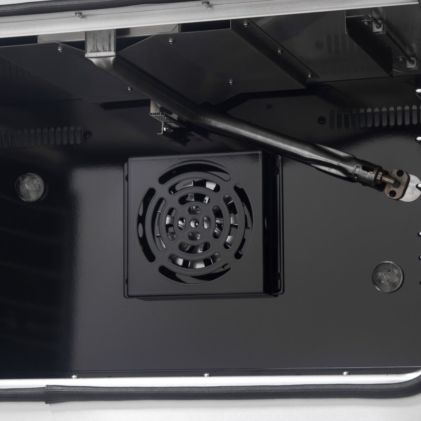 Cocina a gas Forno Galiano de 36 pulgadas con puerta francesa, diseño en blanco y latón antiguo, 6 quemadores sellados, 83,000 BTU, horno de convección de 5.36 pies cúbicos