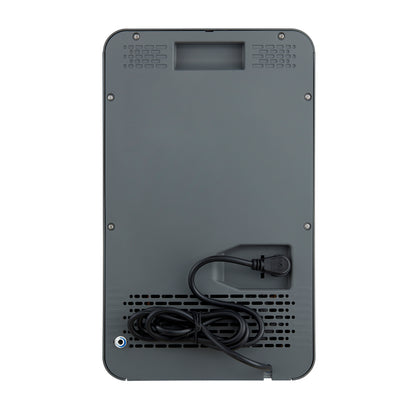 Sferico máquina de hielo de 11 pulgadas, plateada, 32 esferas claras de 2 pulgadas de fusión lenta diarias, almacena más de 10 bolas