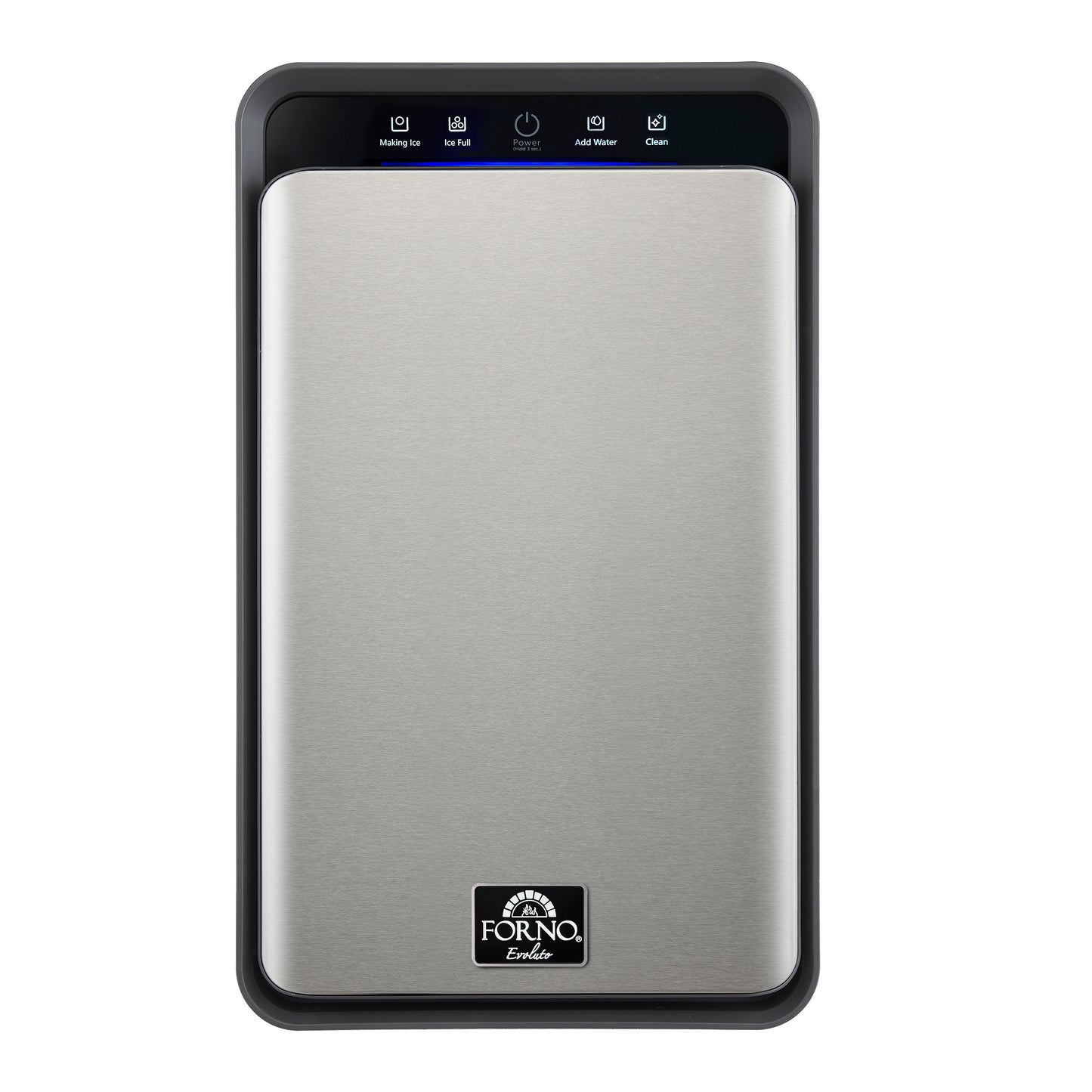 Sferico máquina de hielo de 11 pulgadas, plateada, 32 esferas claras de 2 pulgadas de fusión lenta diarias, almacena más de 10 bolas