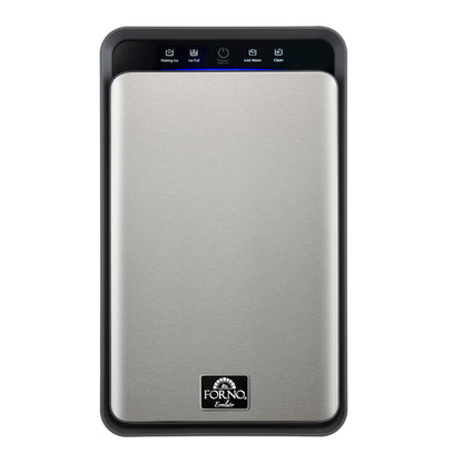 Sferico máquina de hielo de 11 pulgadas, plateada, 32 esferas claras de 2 pulgadas de fusión lenta diarias, almacena más de 10 bolas