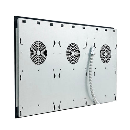 Placa de inducción Forno Ornonzo de 36 pulgadas, 5 zonas, 2 zonas flexibles, 10 200 W de potencia total, control táctil, 9 niveles de potencia