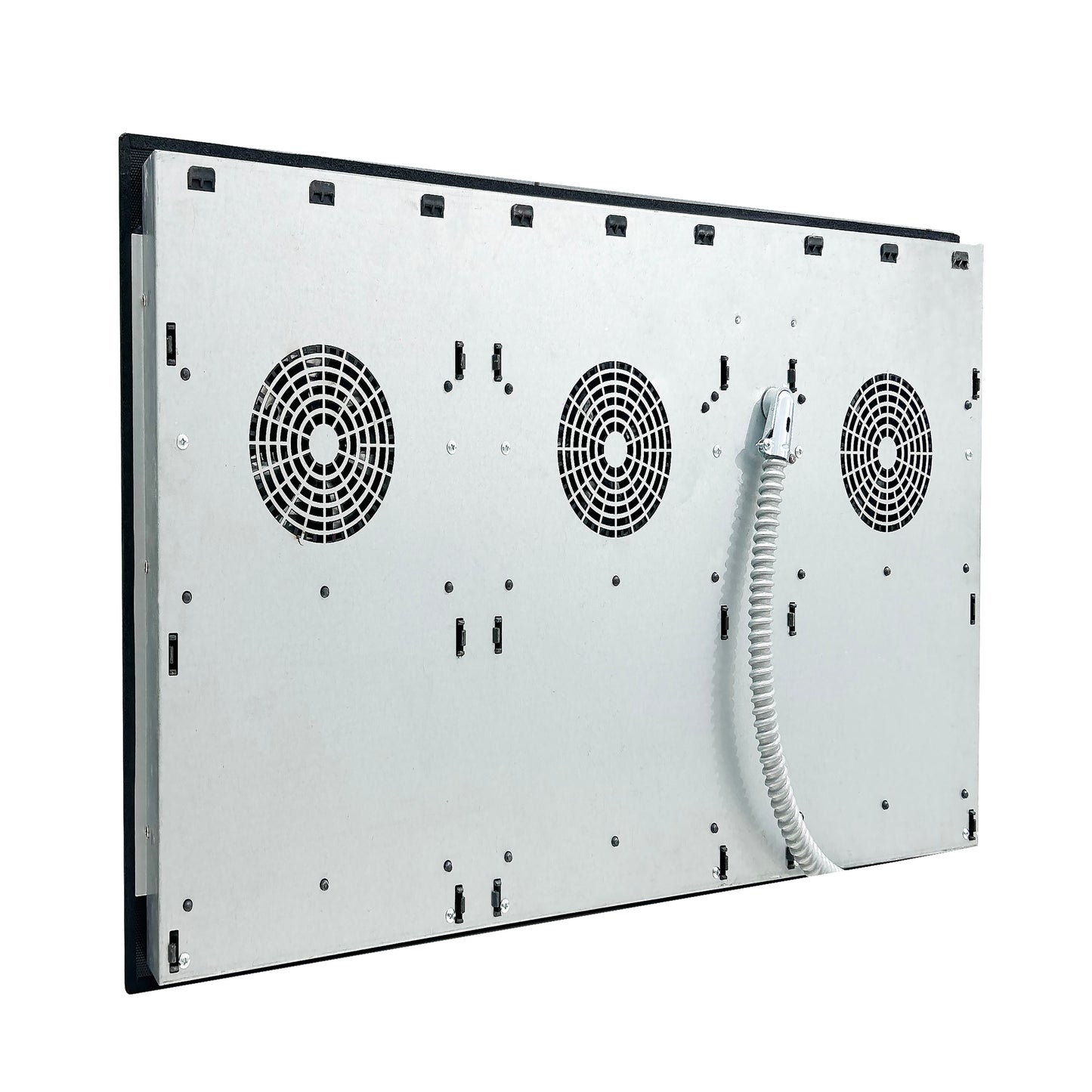 Placa de inducción Forno Parco de 36 pulgadas, 5 zonas, 10 200 W de potencia total, control táctil, 9 niveles de potencia y función Booster.