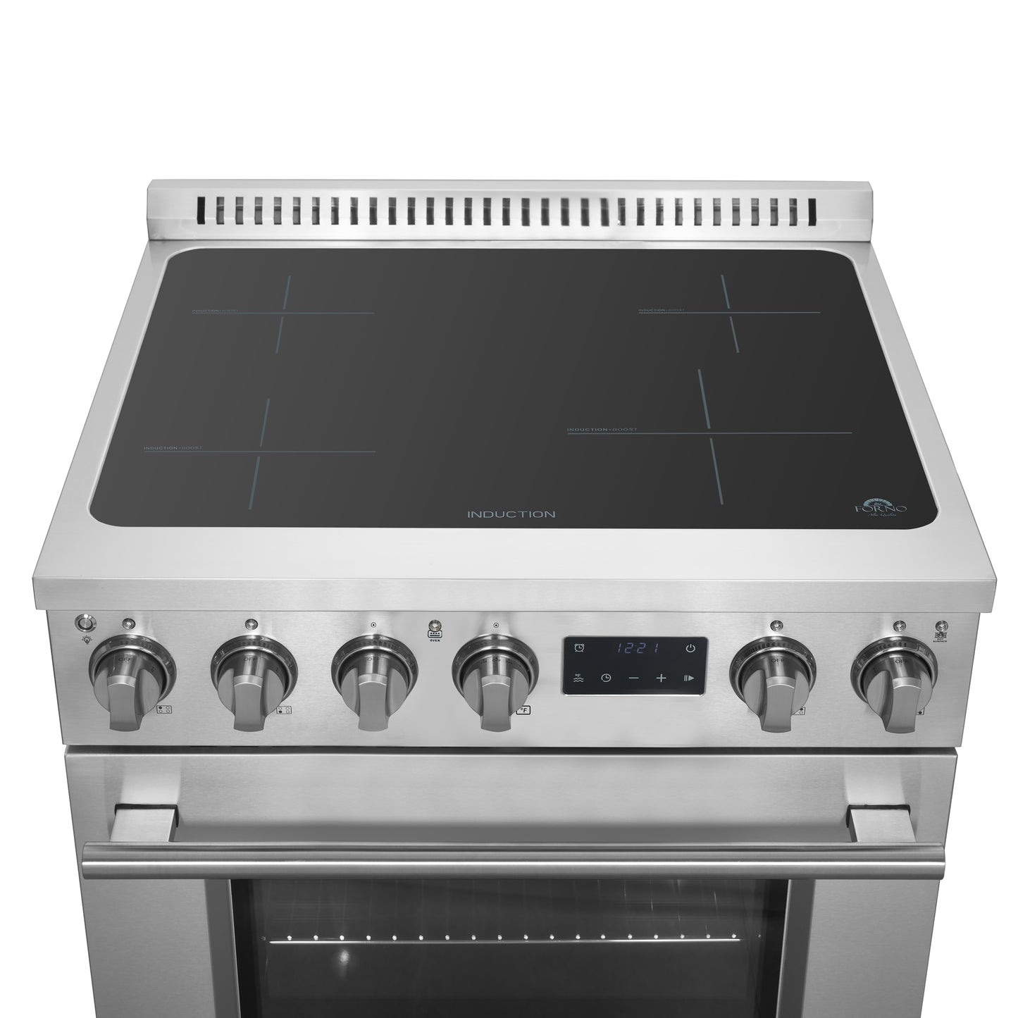 Cuisinière à induction Forno Torino de 30 pouces avec convection véritable et friture à air