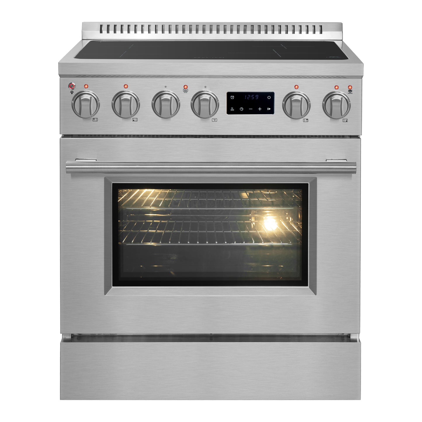 Cuisinière à induction Forno Torino de 30 pouces avec convection véritable et friture à air