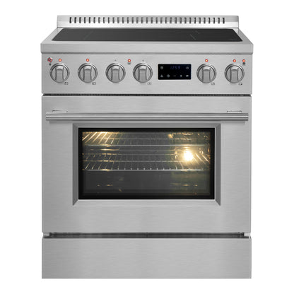 Cuisinière à induction Forno Torino de 30 pouces avec convection véritable et friture à air